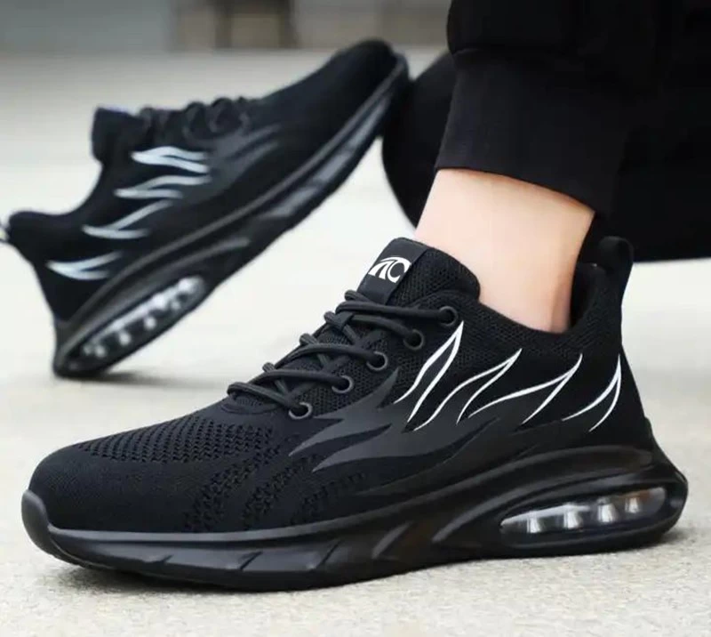 TM3147 zapatos de seguridad deportivos ligeros a prueba de pinchazos con punta de acero para hombres