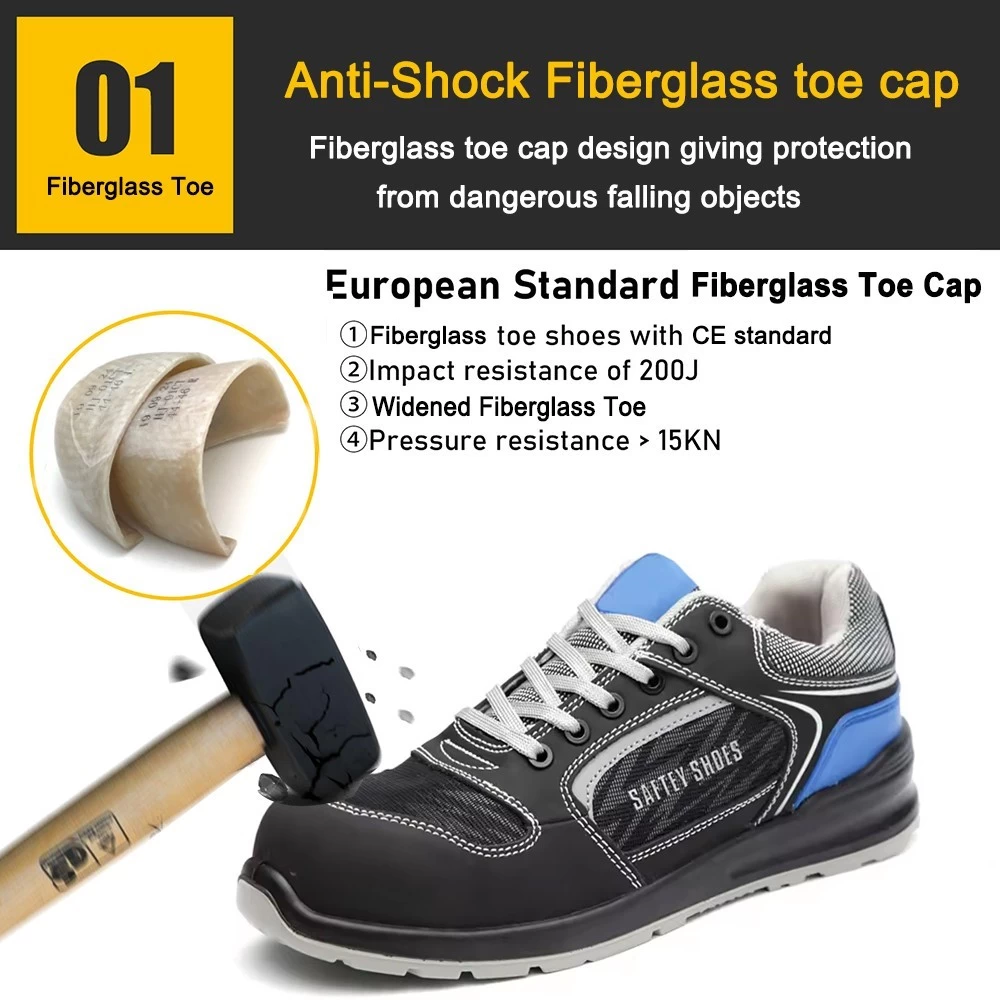 TM4006 Tiger master zapatos de seguridad deportivos de moda con punta compuesta para hombres