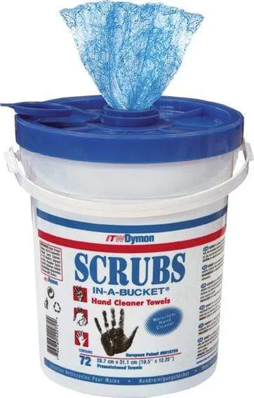 TOALLITAS LIMPIEZA MANOS SCRUBS 72UDS  PACK 6 UNIDADES