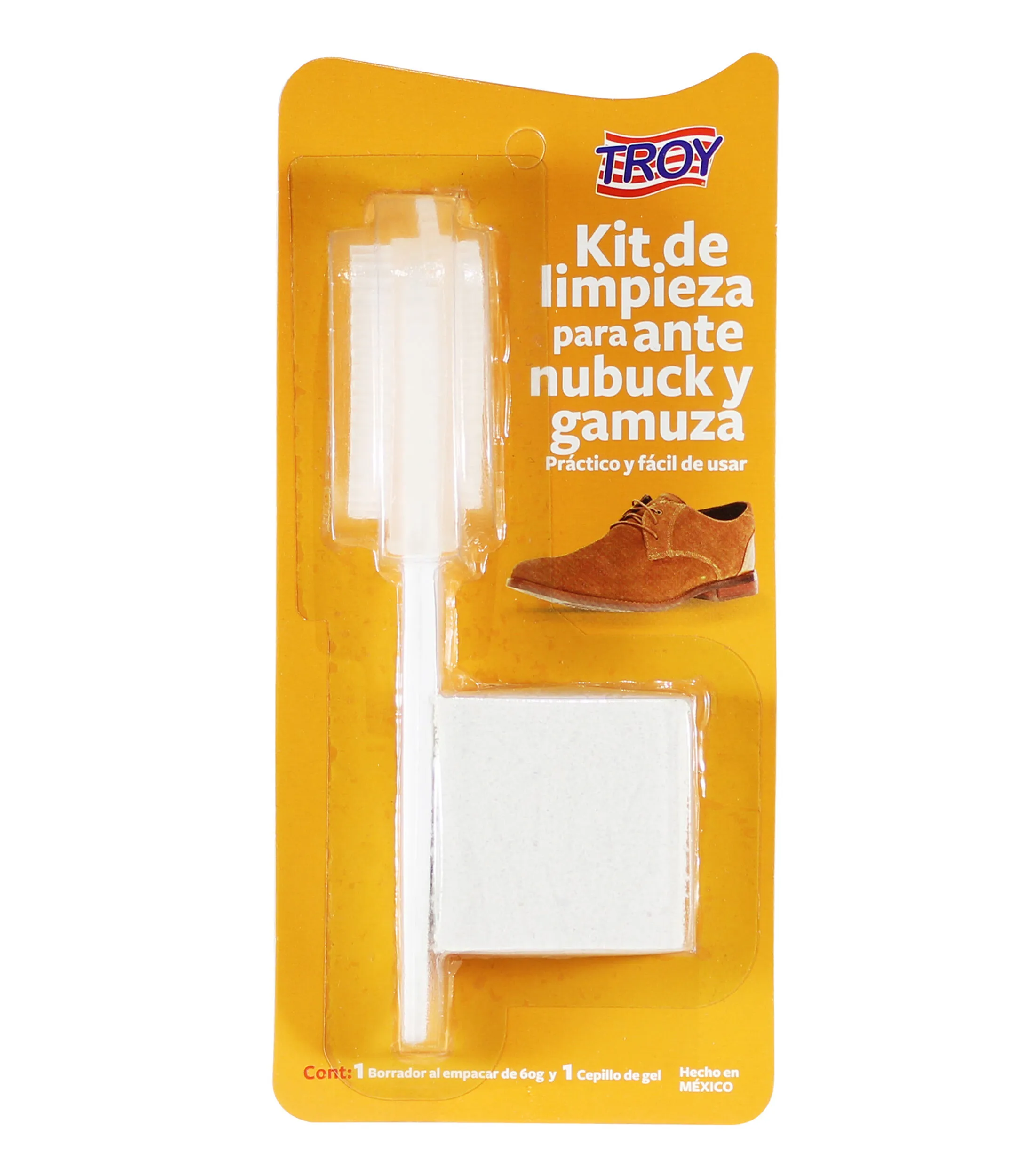 Troy Set de Limpieza para Ante y Gamuza