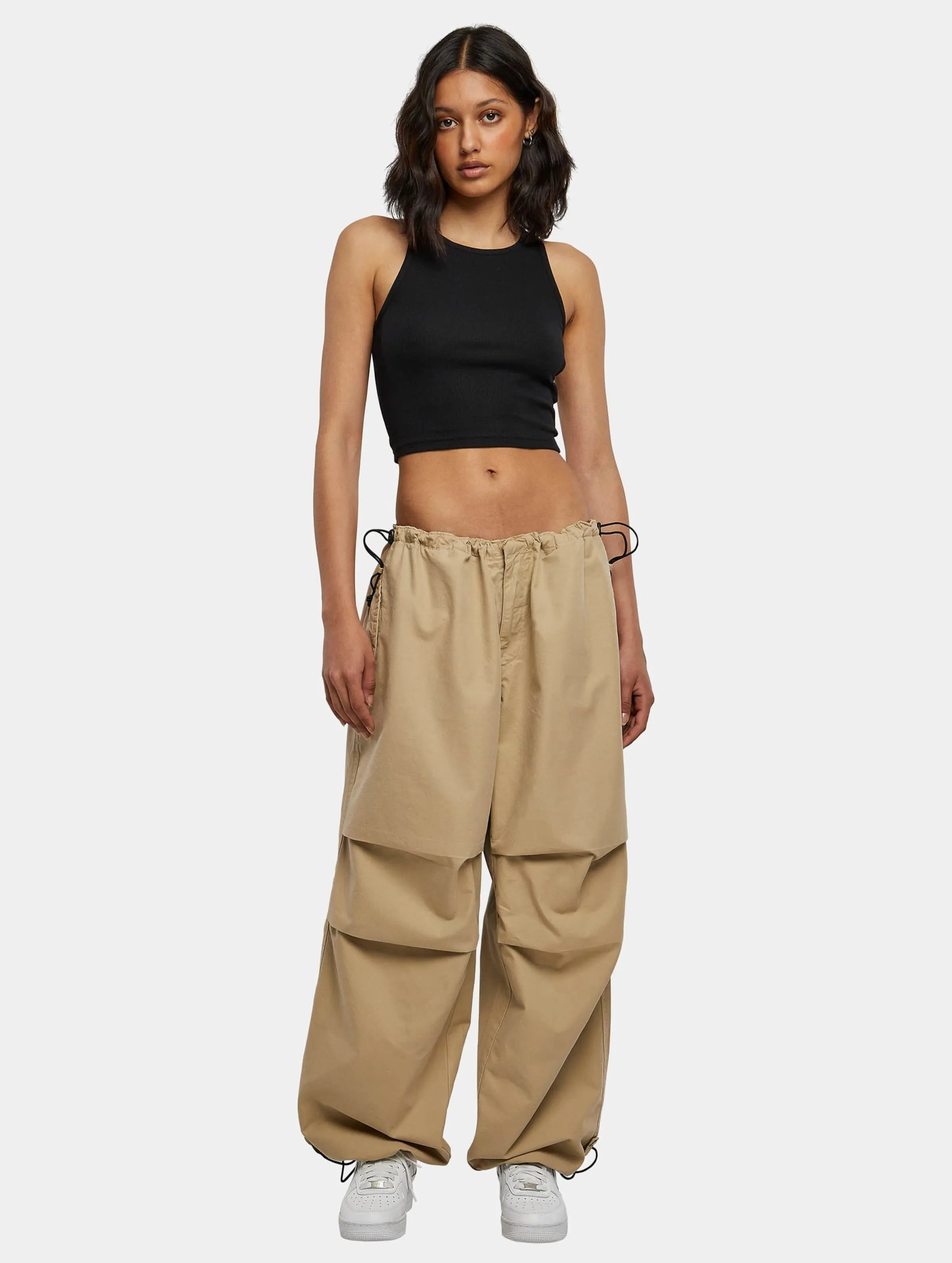 Urban Classics Ladies Cotton Parachute Pants
