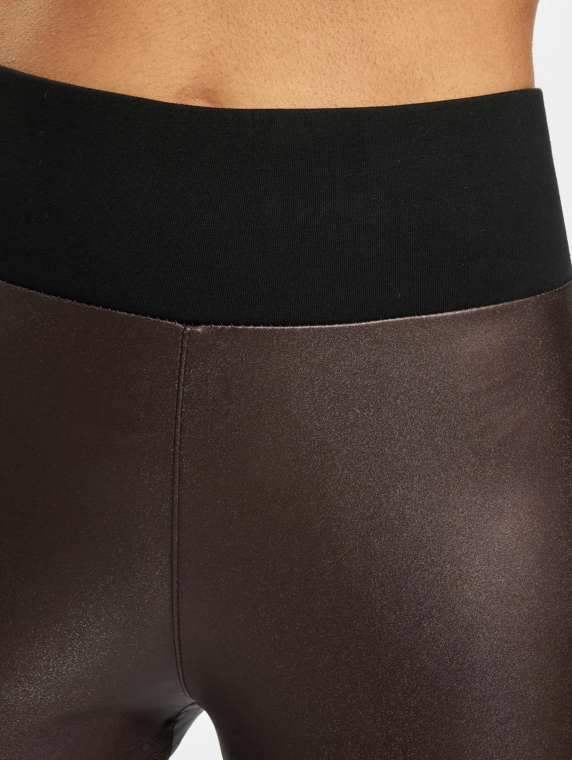 Urban Classics Ladies Faux Leather High Waist