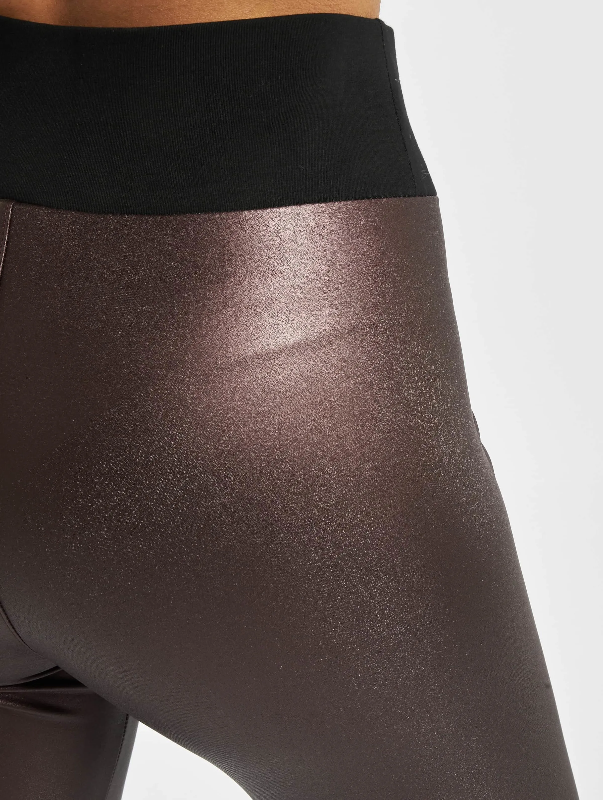 Urban Classics Ladies Faux Leather High Waist