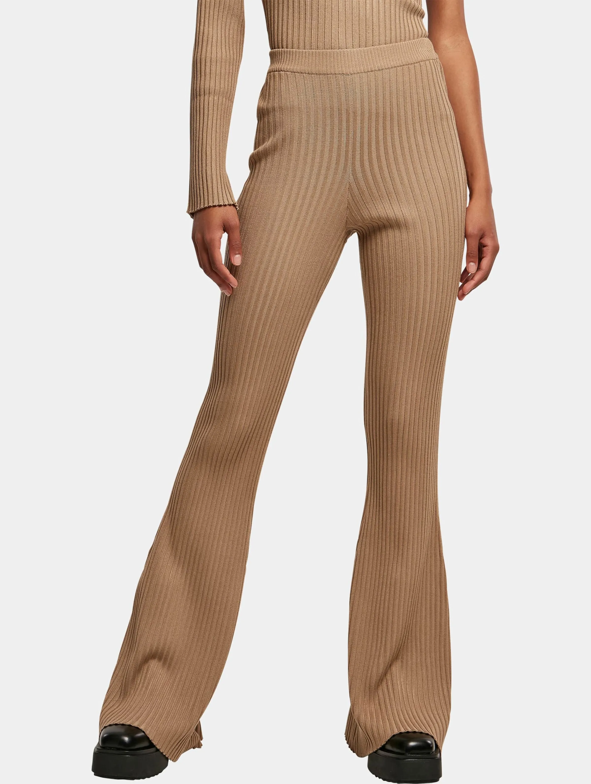 Urban Classics Ladies Flared Rib Knit