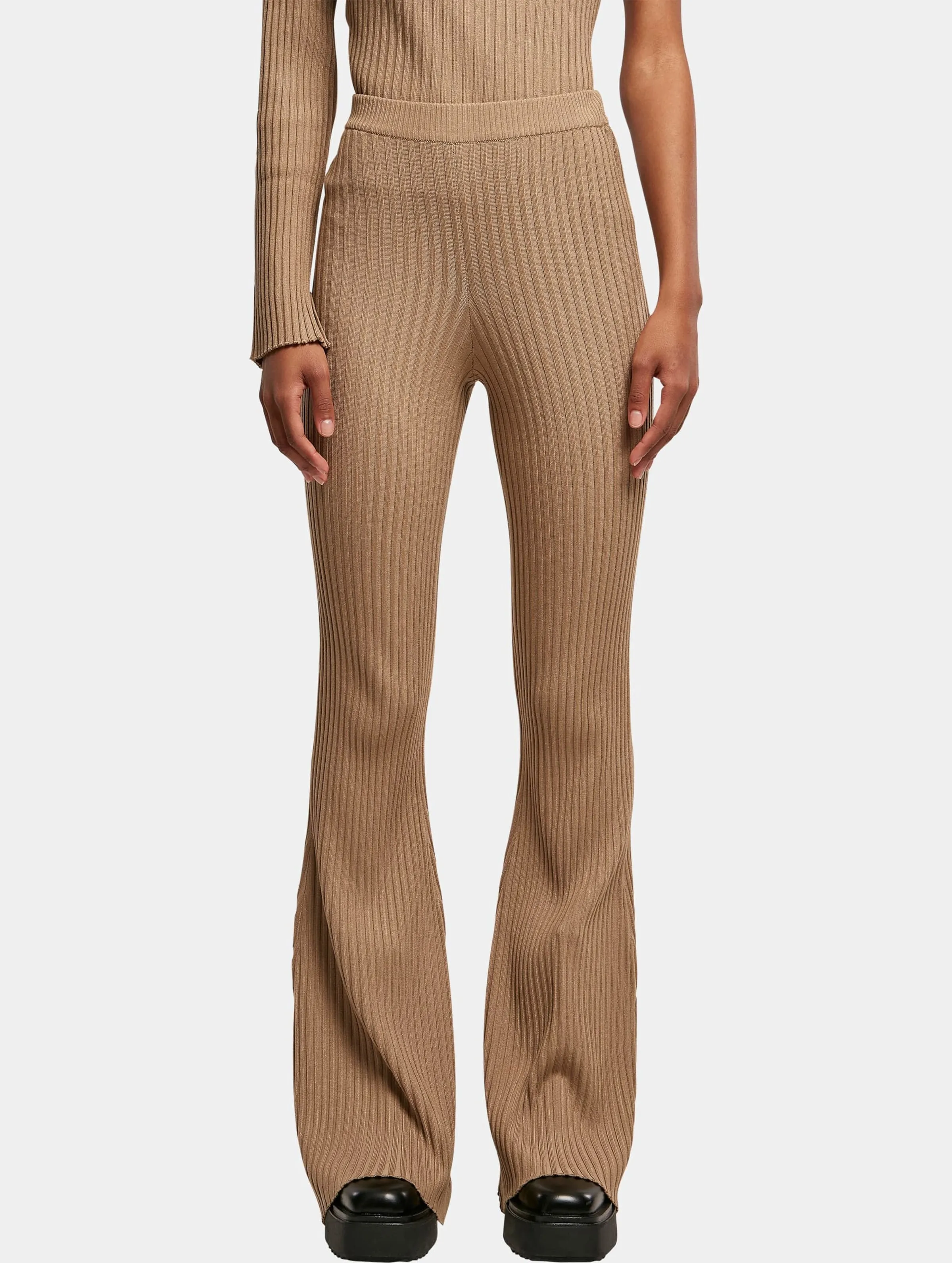 Urban Classics Ladies Flared Rib Knit