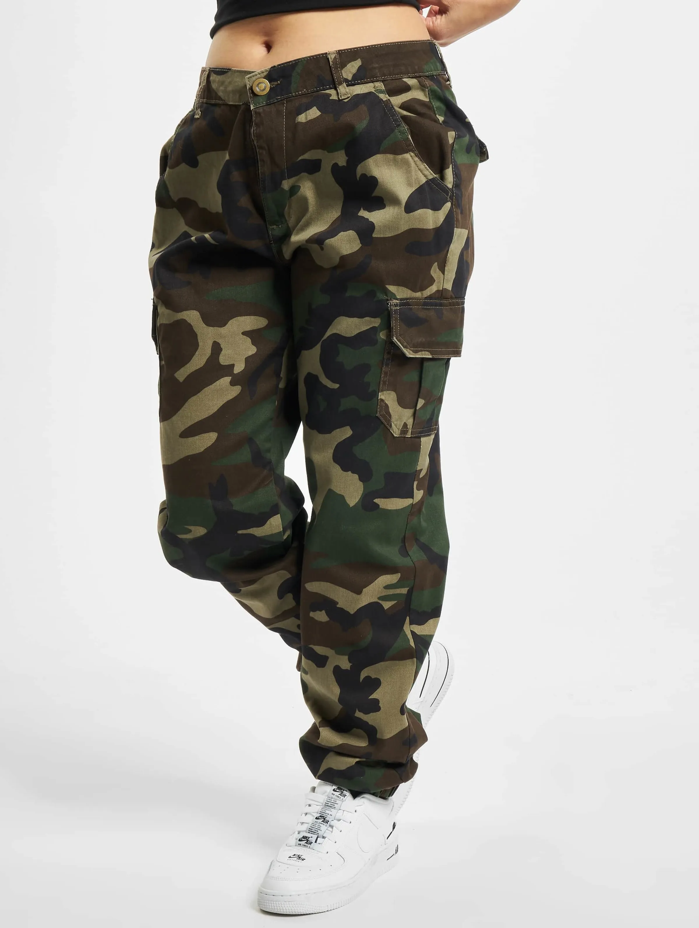 Urban Classics Ladies High Waist Camo