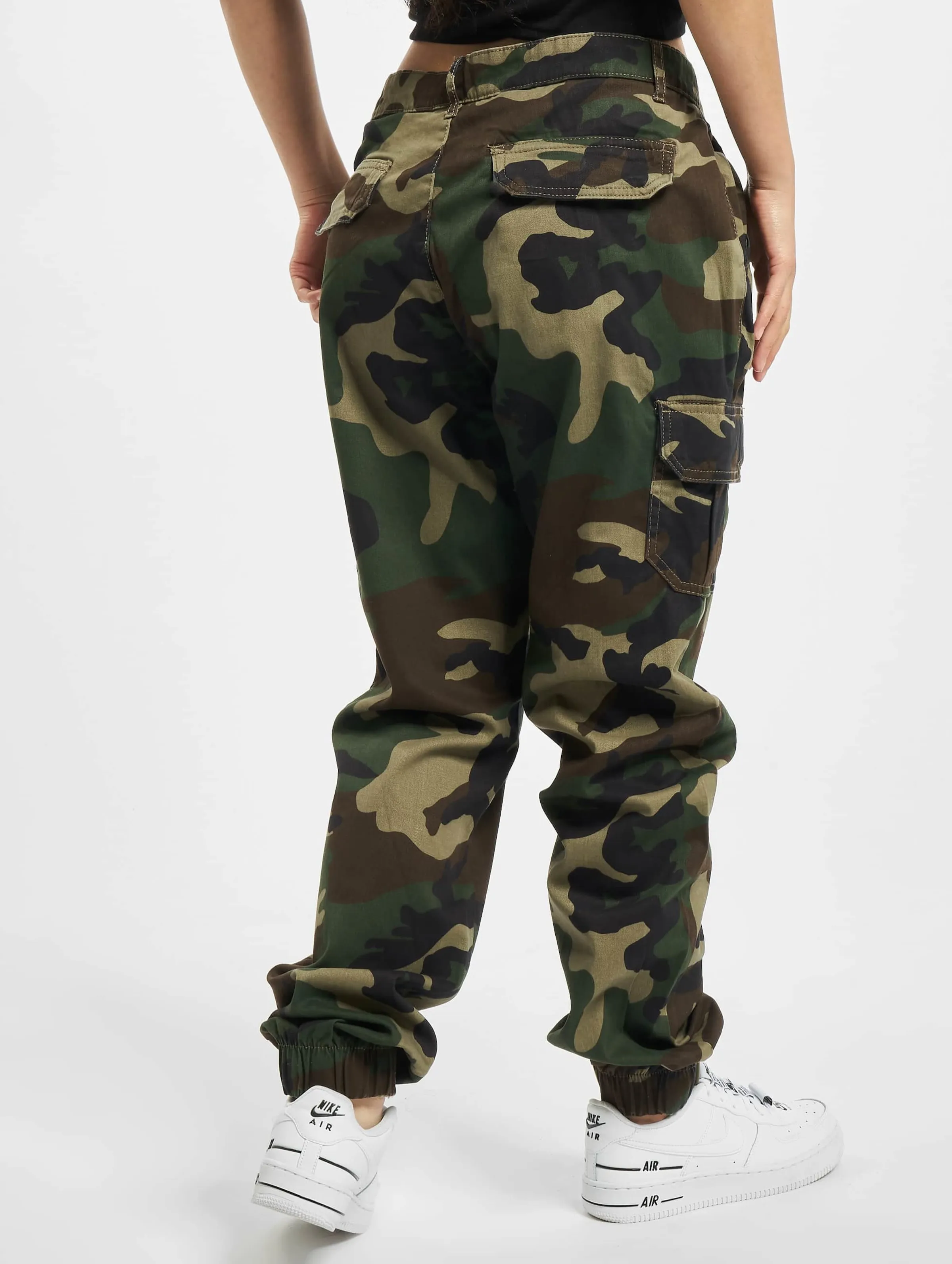 Urban Classics Ladies High Waist Camo