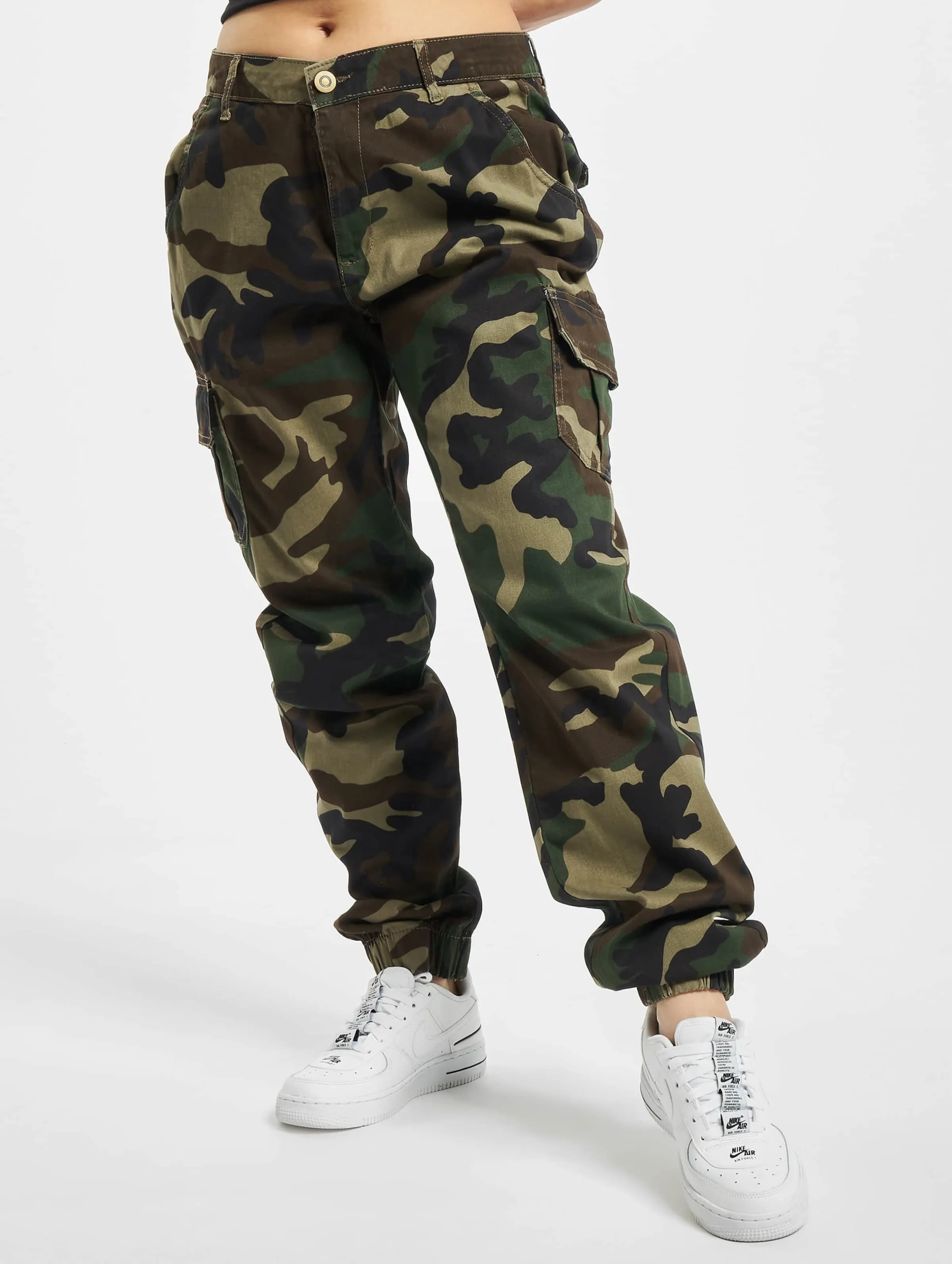 Urban Classics Ladies High Waist Camo