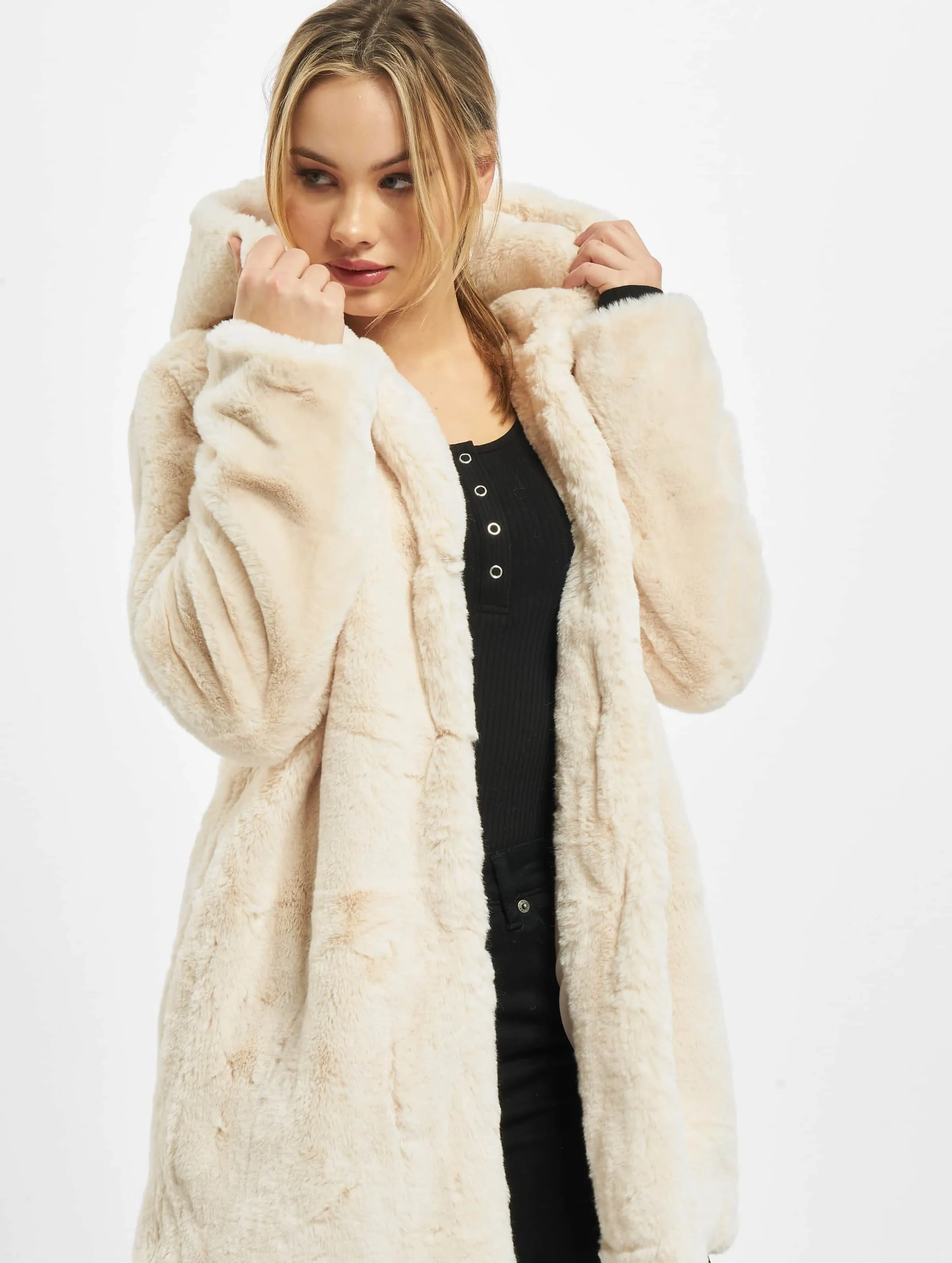 Urban Classics Ladies Hooded Teddy