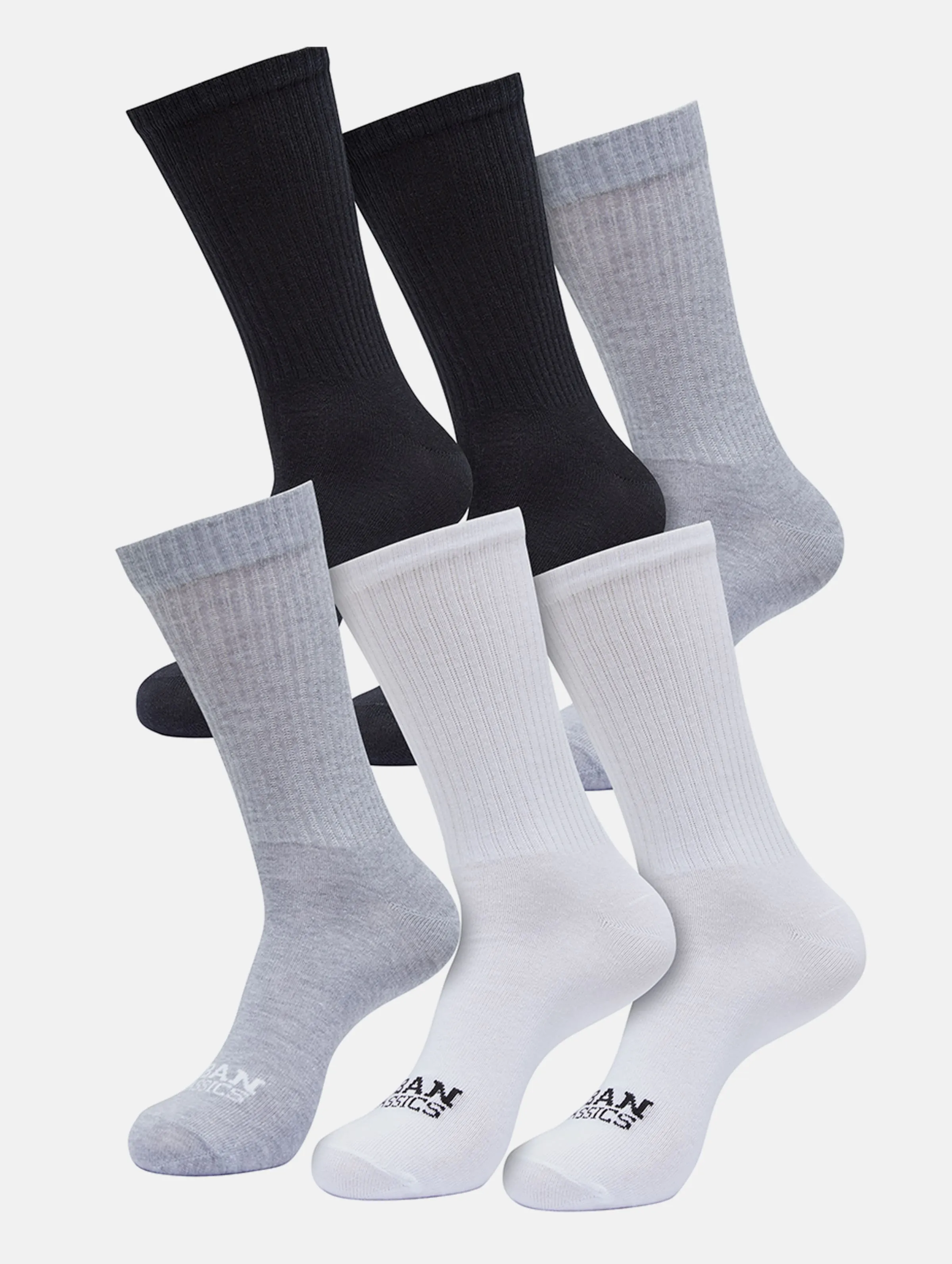 Urban Classics Simple Flat Knit 6 Pack