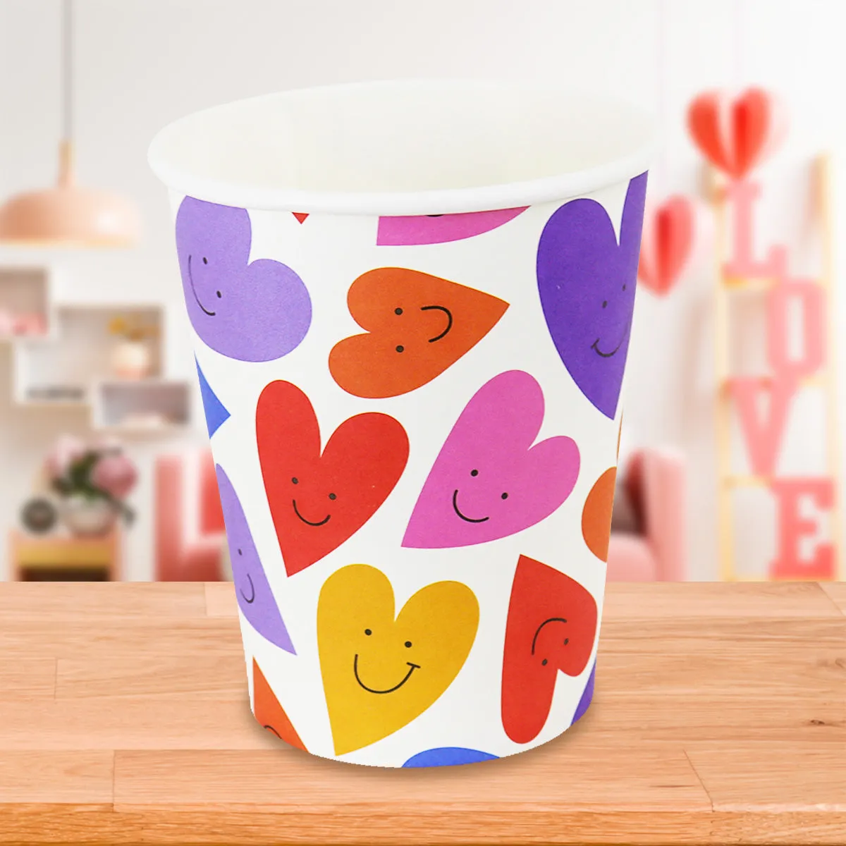 Vasos de Papel, Corazones