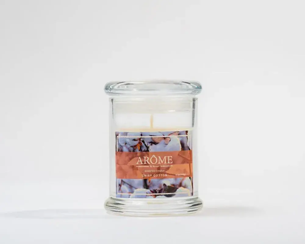 Vela aromé 4 oz Crisp Cotton