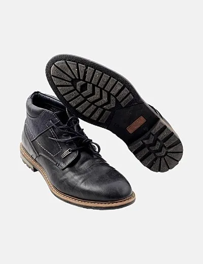Venice Zapato azul cordones