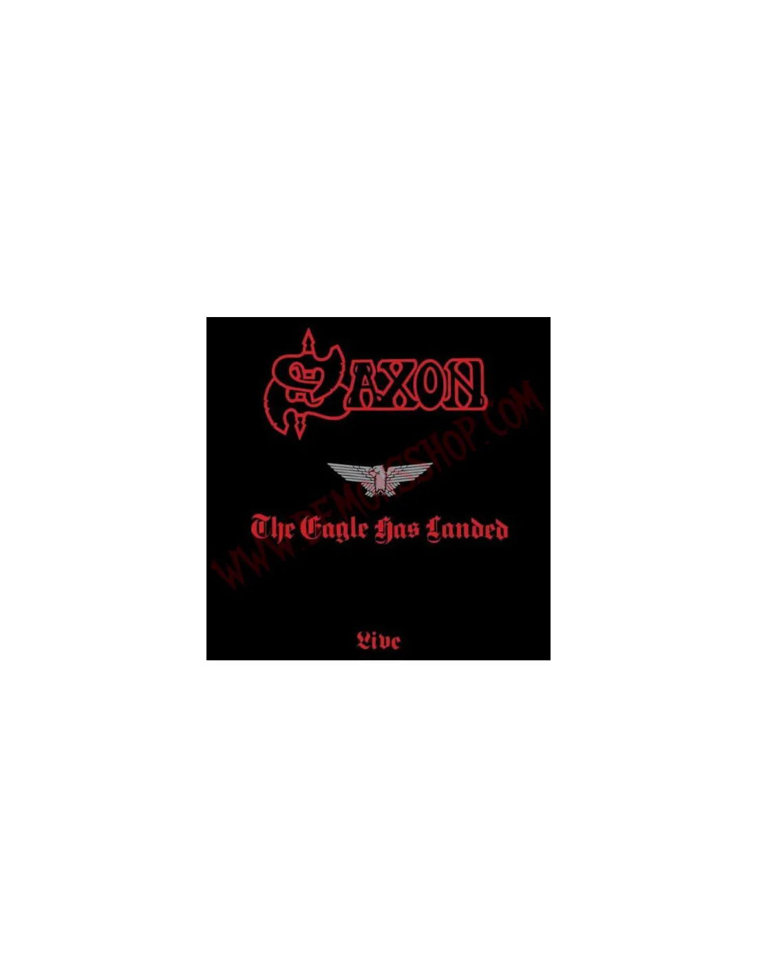 VINILO LP SAXON  THE EAGLE HAS LANDED (LIVE)