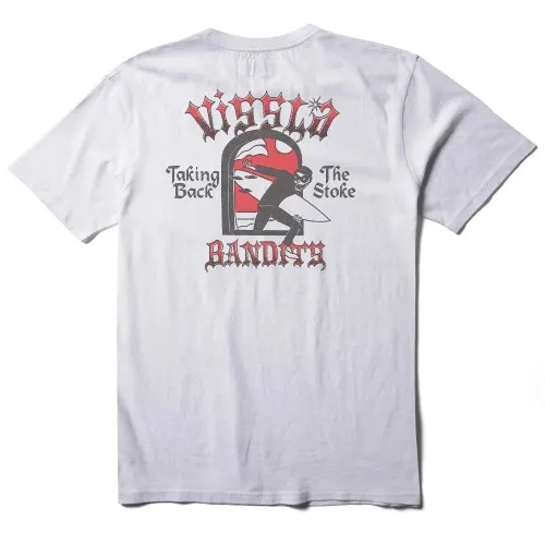 Vissla Bandits Pkt Tee White