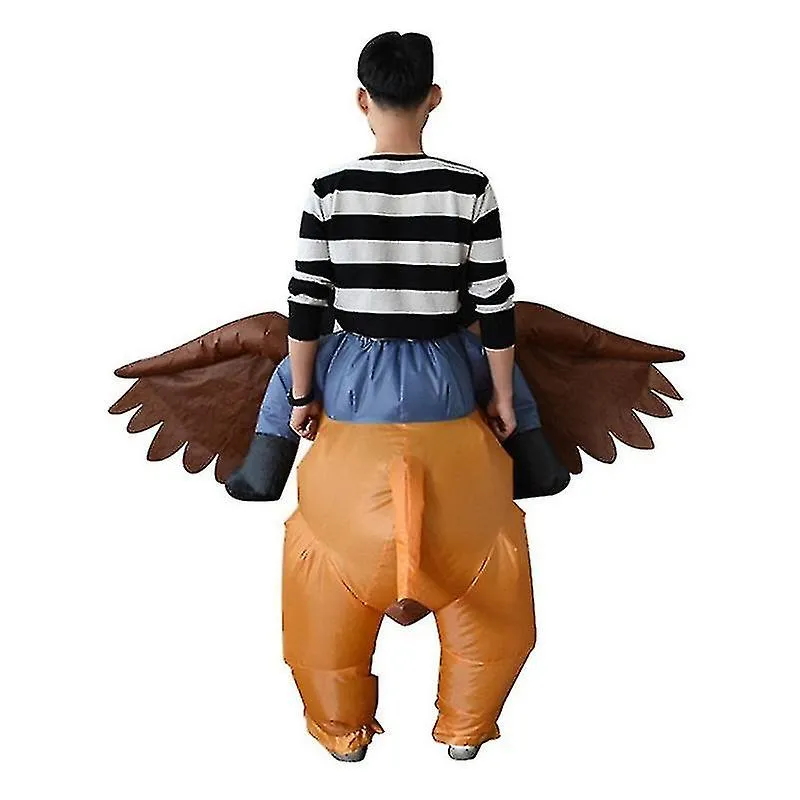 Walking Performance Suit Griffin Traje inflable Expansion Suit Party Props White Eagle Vulture Halloween Cosplay