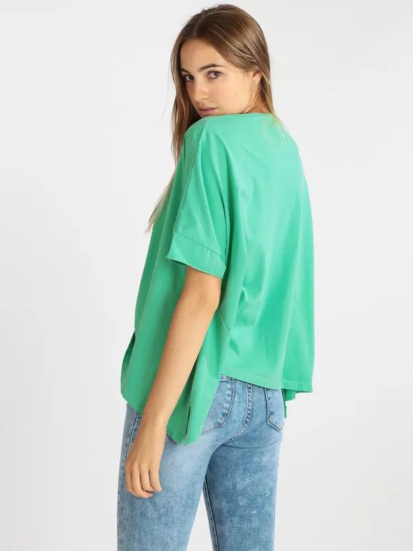 Wendy Trendy Camiseta mujer algodón