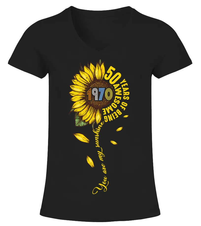 You are my sunshine 7050 Camiseta cuello pico Mujer