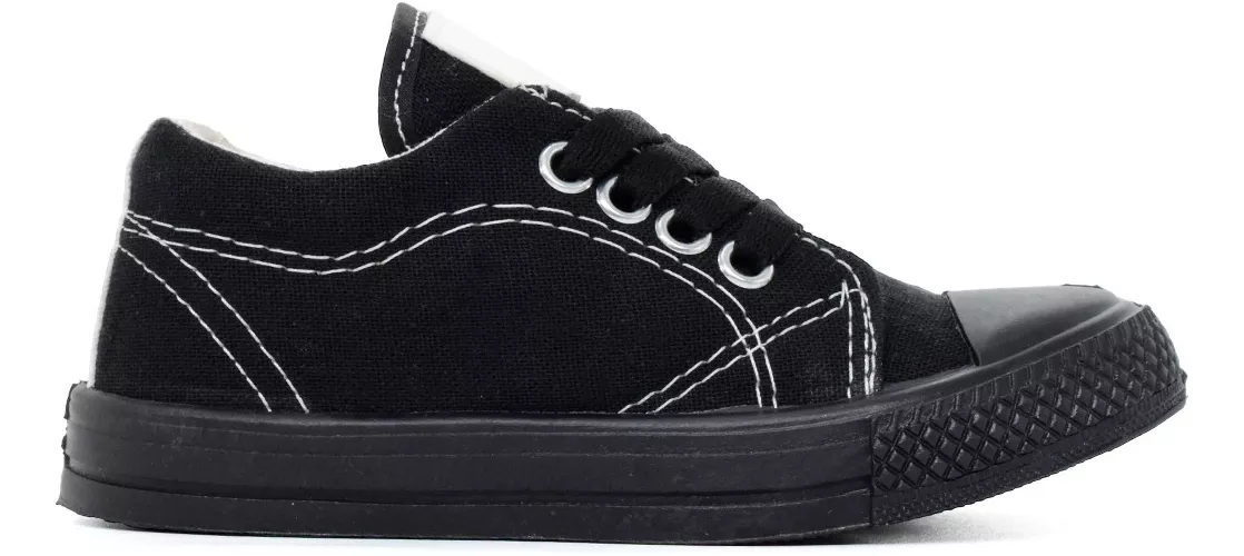 Zapatilla Urbana Nene Nena Cordones Lona Akela 1020
