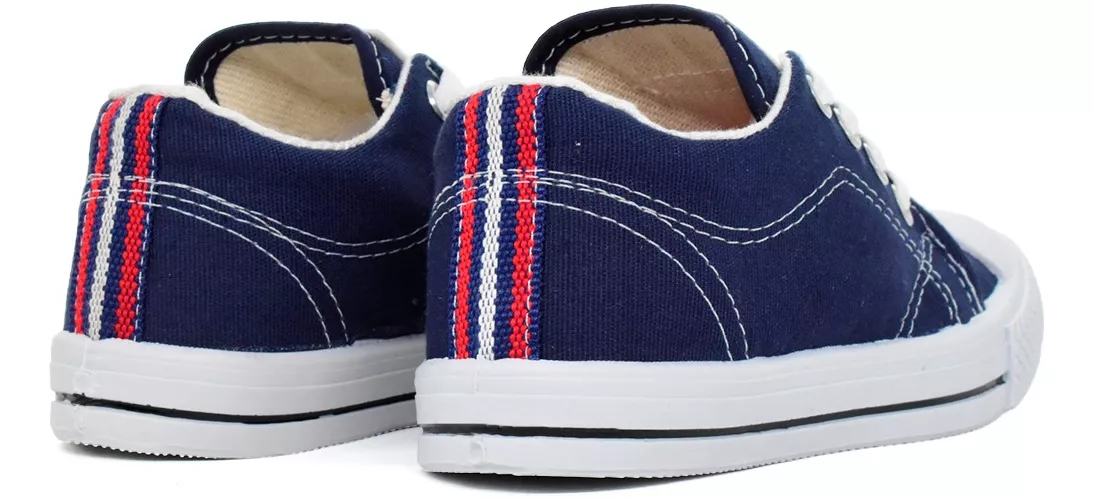 Zapatilla Urbana Nene Nena Cordones Lona Akela 1020
