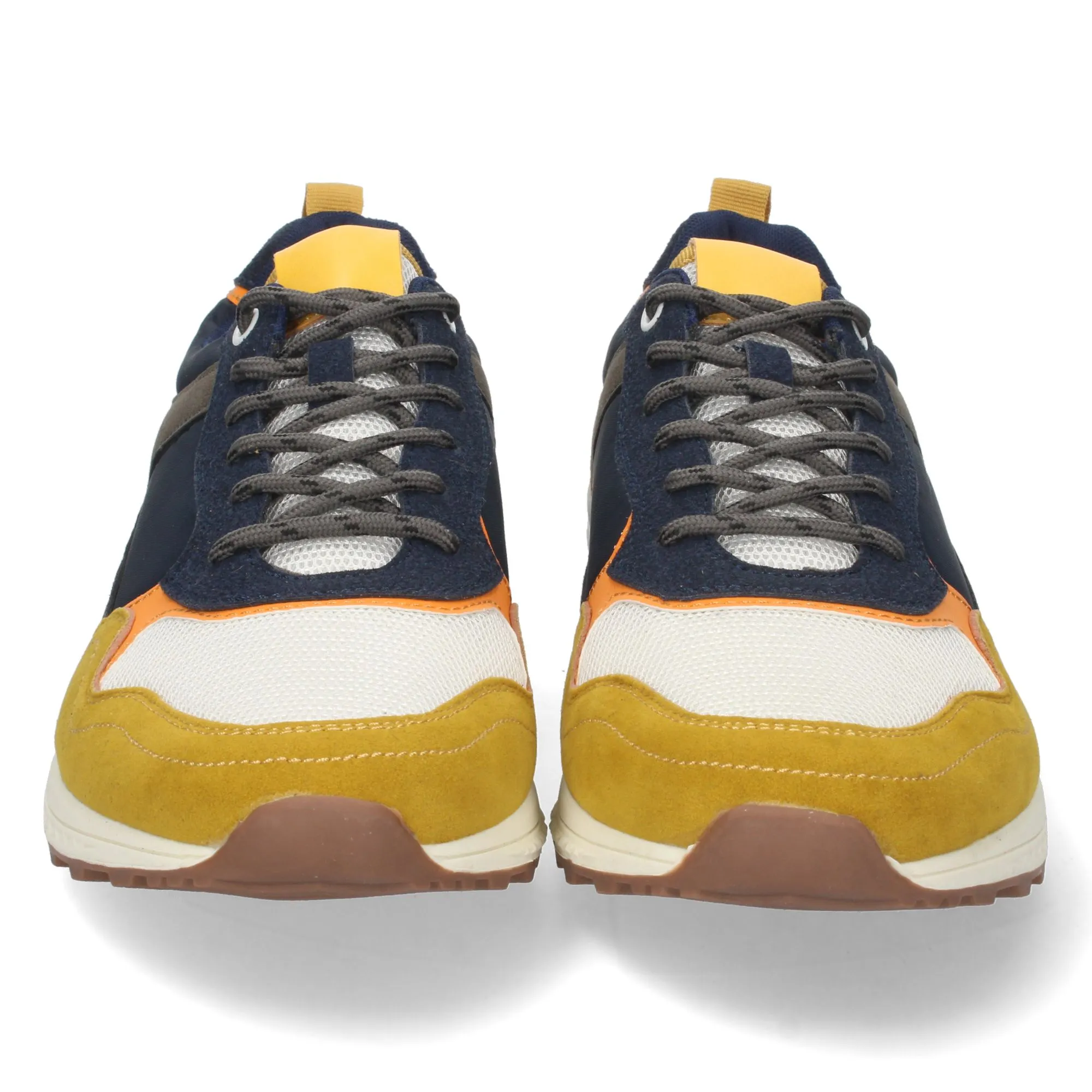 Zapatillas casual hombre color amarillo