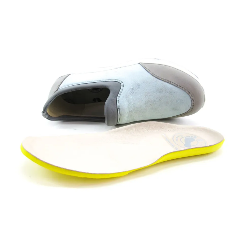 ZAPATILLAS CONFORT MUJER GRIS CLARO