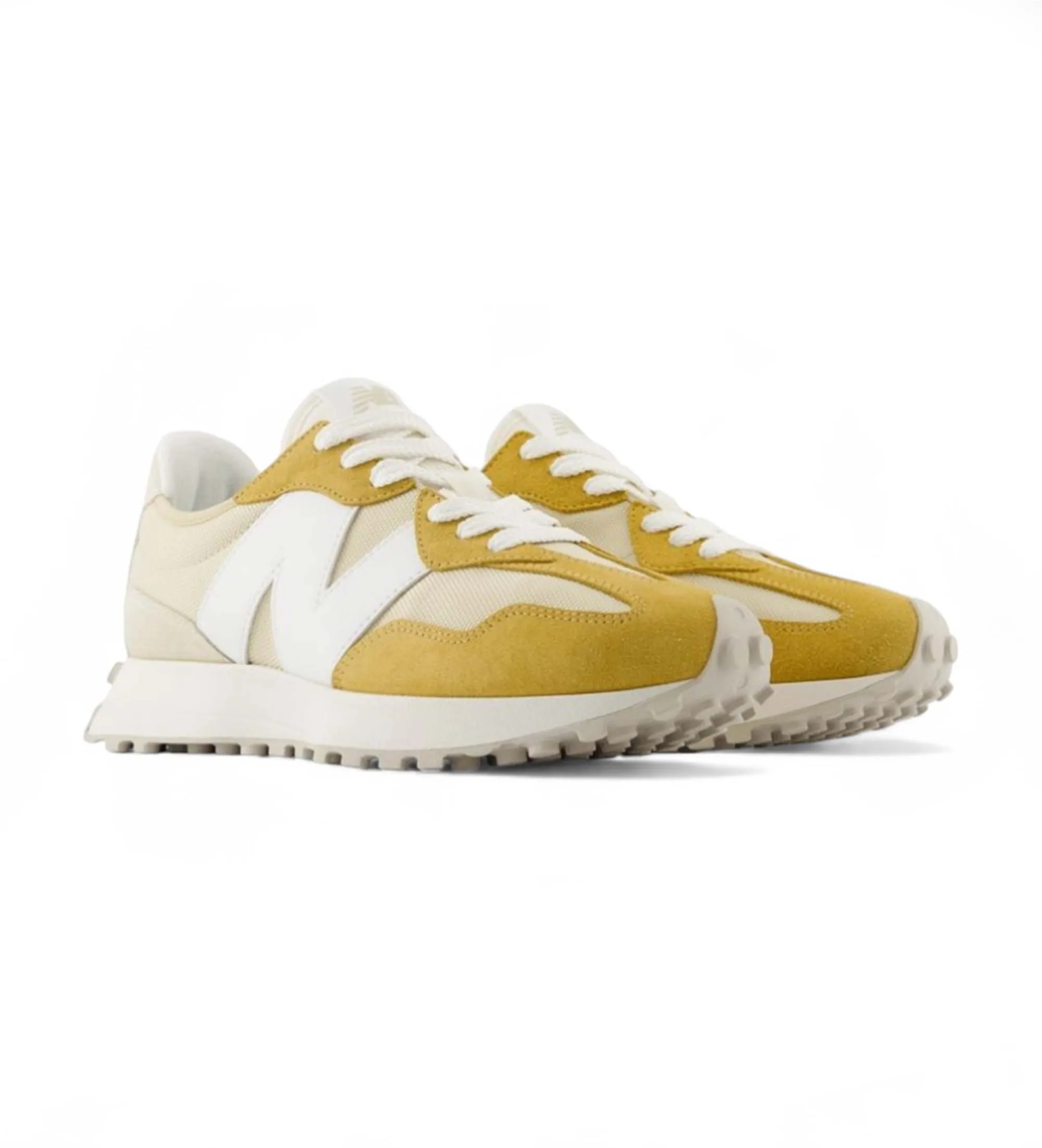 Zapatillas de Piel 327 amarillo