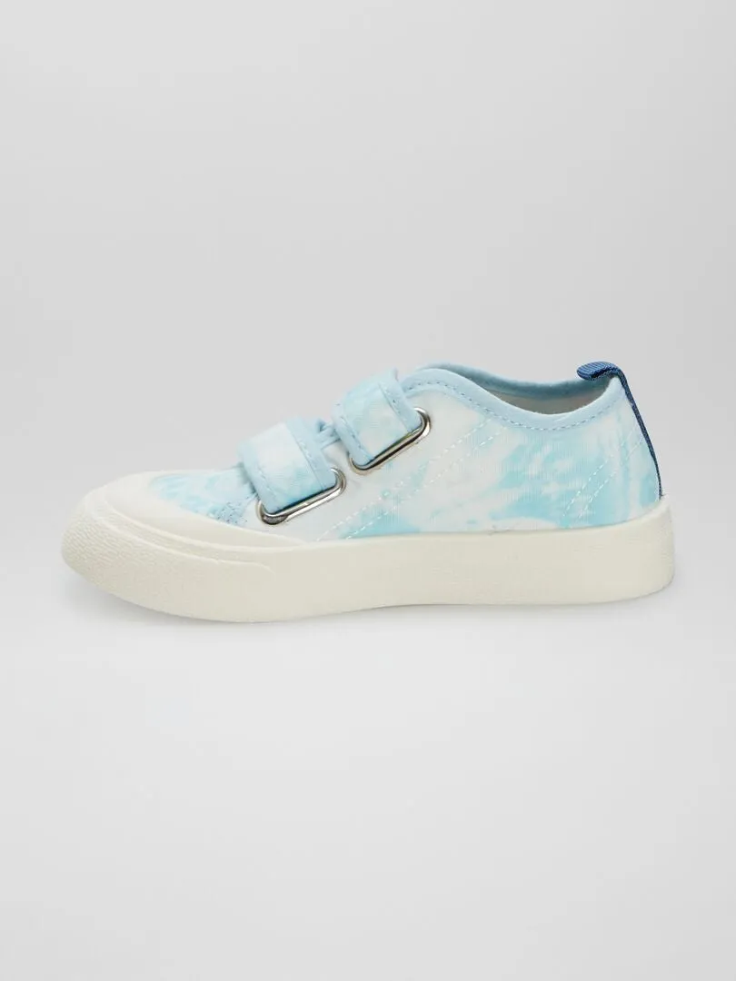 ZAPATILLAS DEPORTIVAS BAJAS DE TELA 'STITCH'  BLANCO