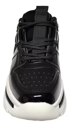 Zapatillas Mujer En  Charol  M356