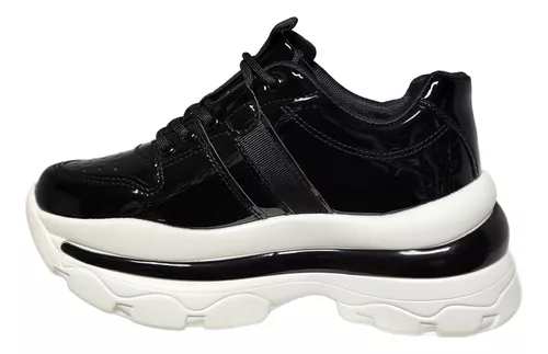 Zapatillas Mujer En  Charol  M356