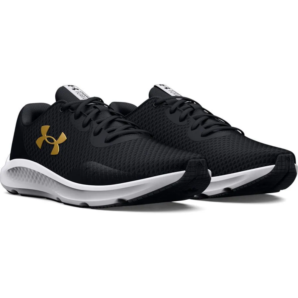 ZAPATILLAS RUNNING UNDER ARMOUR PARA HOMBRE 3024878005 UA CHARGED PU NEGRO