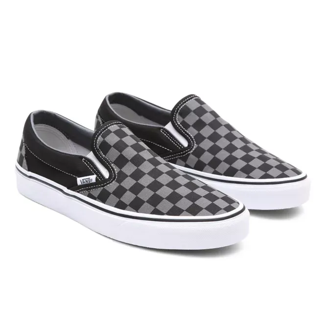 ZAPATILLAS SIN CORDONES VANS CAñA BAJA CHECKERBOARD OLD SKOOL SLIPON REF. VN000EYEBPJ ESTAMPADO A CUADROS