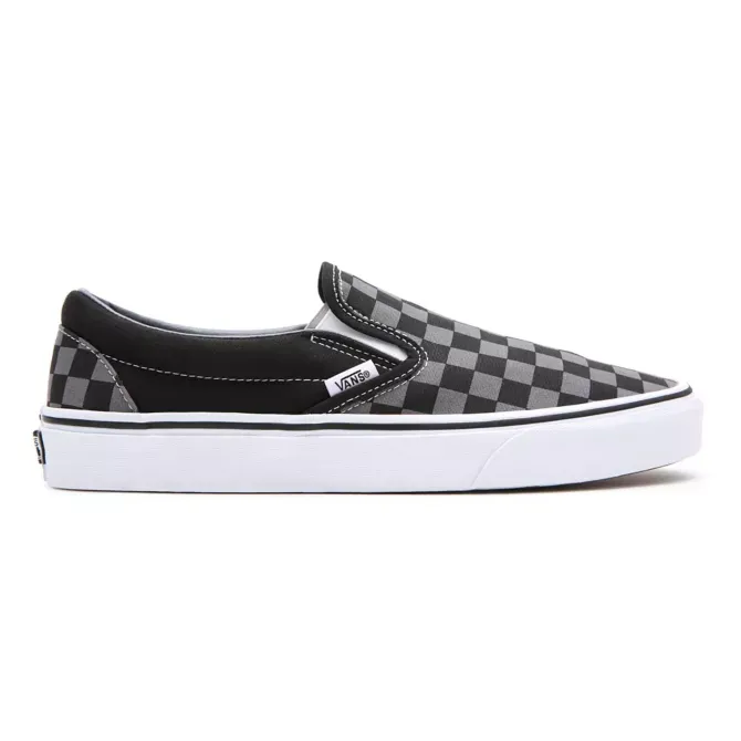 ZAPATILLAS SIN CORDONES VANS CAñA BAJA CHECKERBOARD OLD SKOOL SLIPON REF. VN000EYEBPJ ESTAMPADO A CUADROS