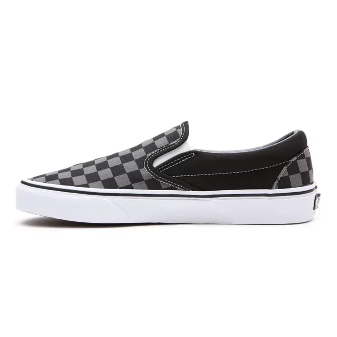 ZAPATILLAS SIN CORDONES VANS CAñA BAJA CHECKERBOARD OLD SKOOL SLIPON REF. VN000EYEBPJ ESTAMPADO A CUADROS