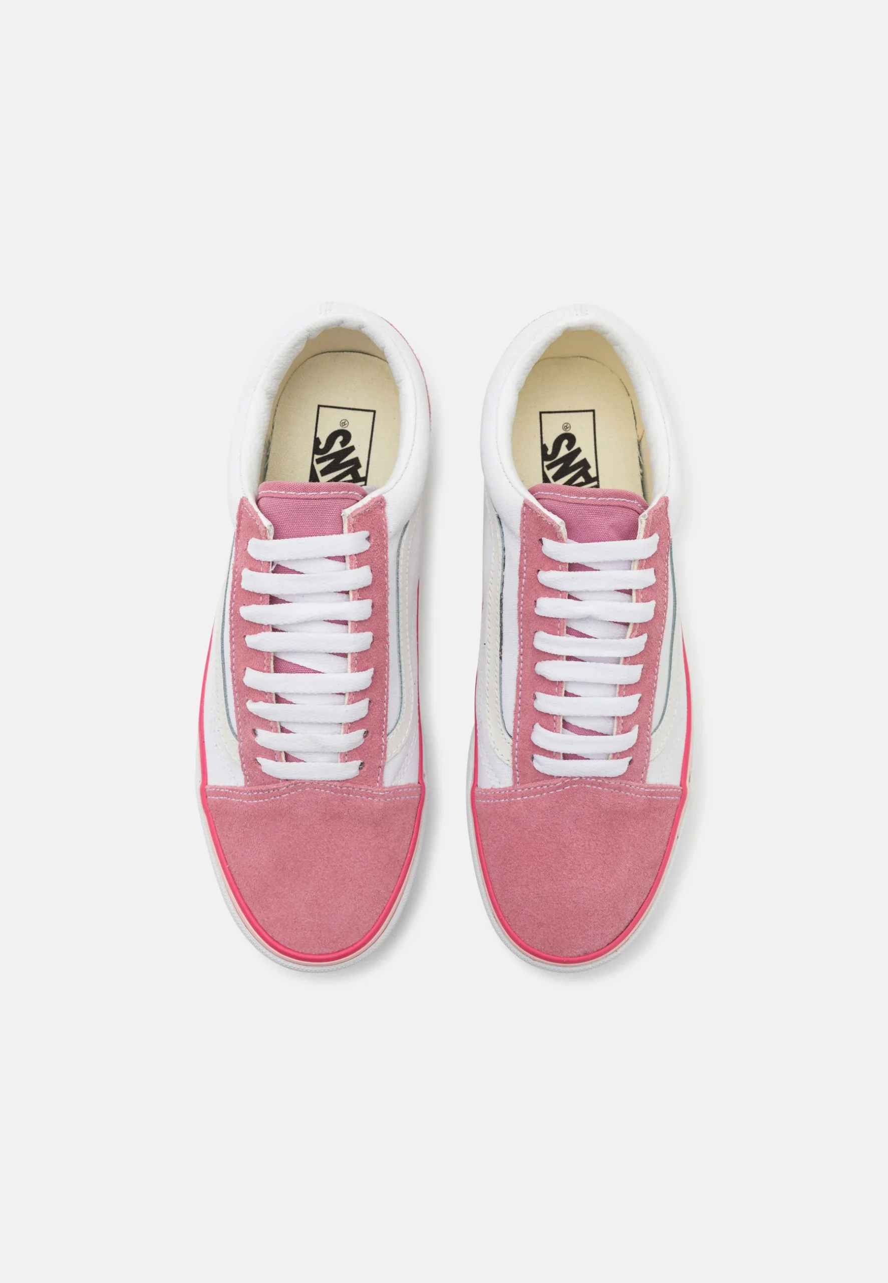 ZAPATILLAS VANS CóMODAS MUJER OLD SKOOL STACKFORM REFVN0009PZ4481 BLOCK MULTIROSA Y BLANCO