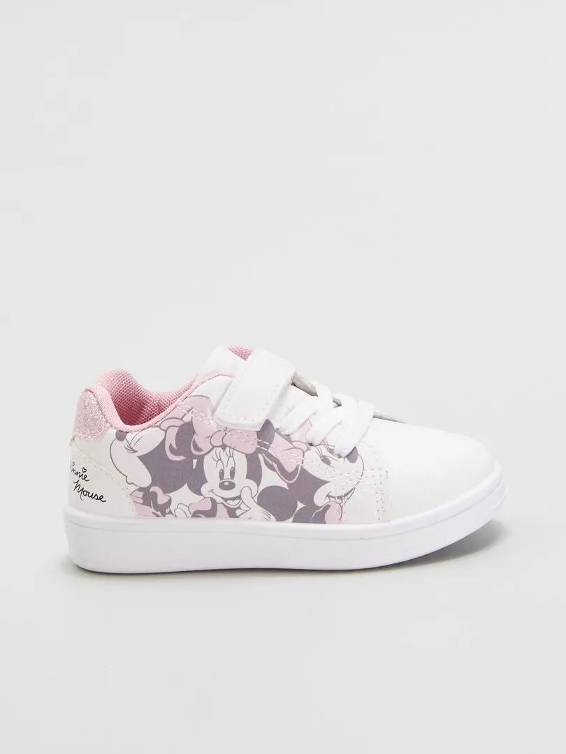 ZAPATILLAS 'MINNIE' CON VELCRO  BLANCO