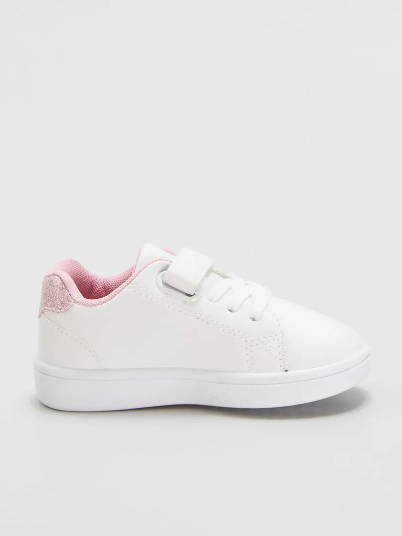 ZAPATILLAS 'MINNIE' CON VELCRO  BLANCO