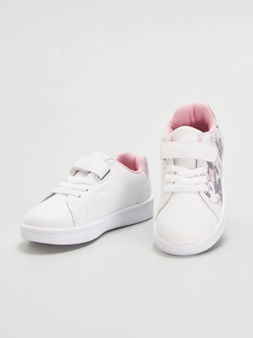 ZAPATILLAS 'MINNIE' CON VELCRO  BLANCO