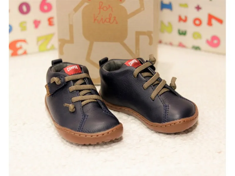 ZAPATO CORDONES ELÁSTICOS CAMPER 80153 EN COLOR MARINO