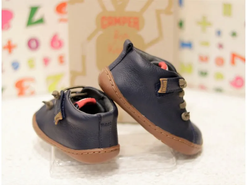 ZAPATO CORDONES ELÁSTICOS CAMPER 80153 EN COLOR MARINO