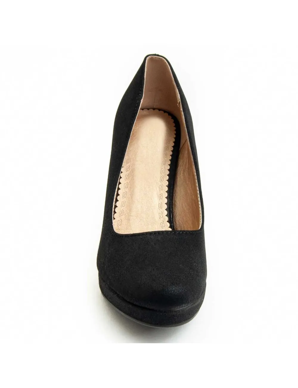 Zapato De Tacón Para Mujer.  Montevita  Unne5  91268 Negro