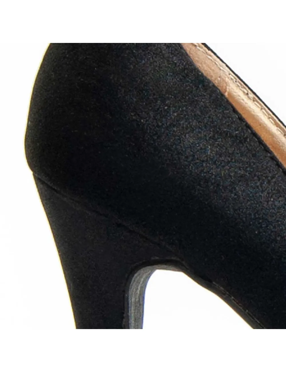 Zapato De Tacón Para Mujer.  Montevita  Unne5  91268 Negro