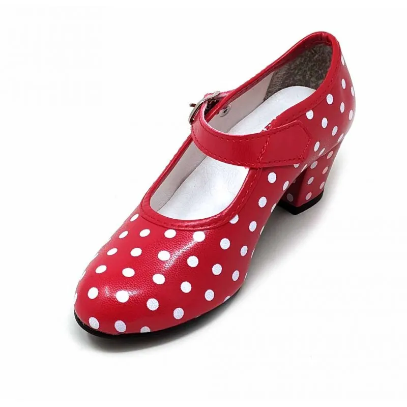 ZAPATO FLAMENCO TACÓN MODELO 17 (T. 23  30)