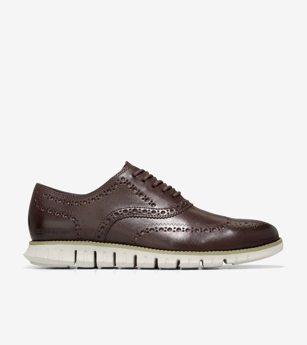 Zapato Oxford Clásico con Detalles y Cordones de Hombre | ZERØGRAND Wingtip Oxford