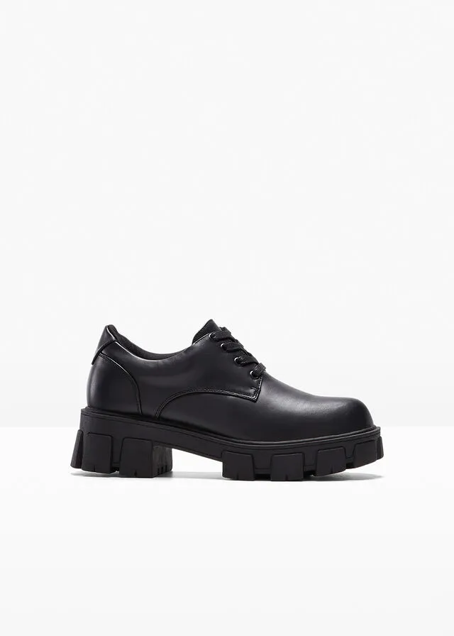 Zapatos con cordones Negro