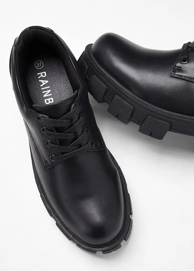 Zapatos con cordones Negro