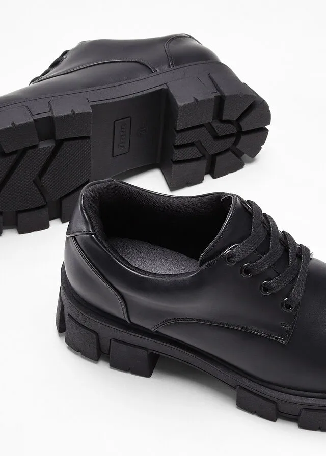 Zapatos con cordones Negro