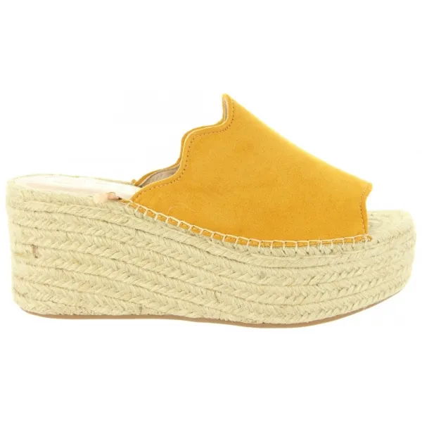 ZAPATOS DE CUñA DE MUJER CHIKA10 VALERIA 05 AMARILLMOSTZ