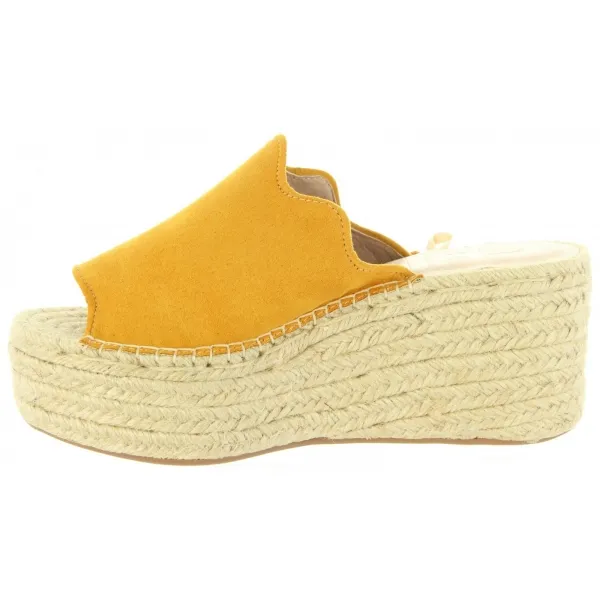 ZAPATOS DE CUñA DE MUJER CHIKA10 VALERIA 05 AMARILLMOSTZ