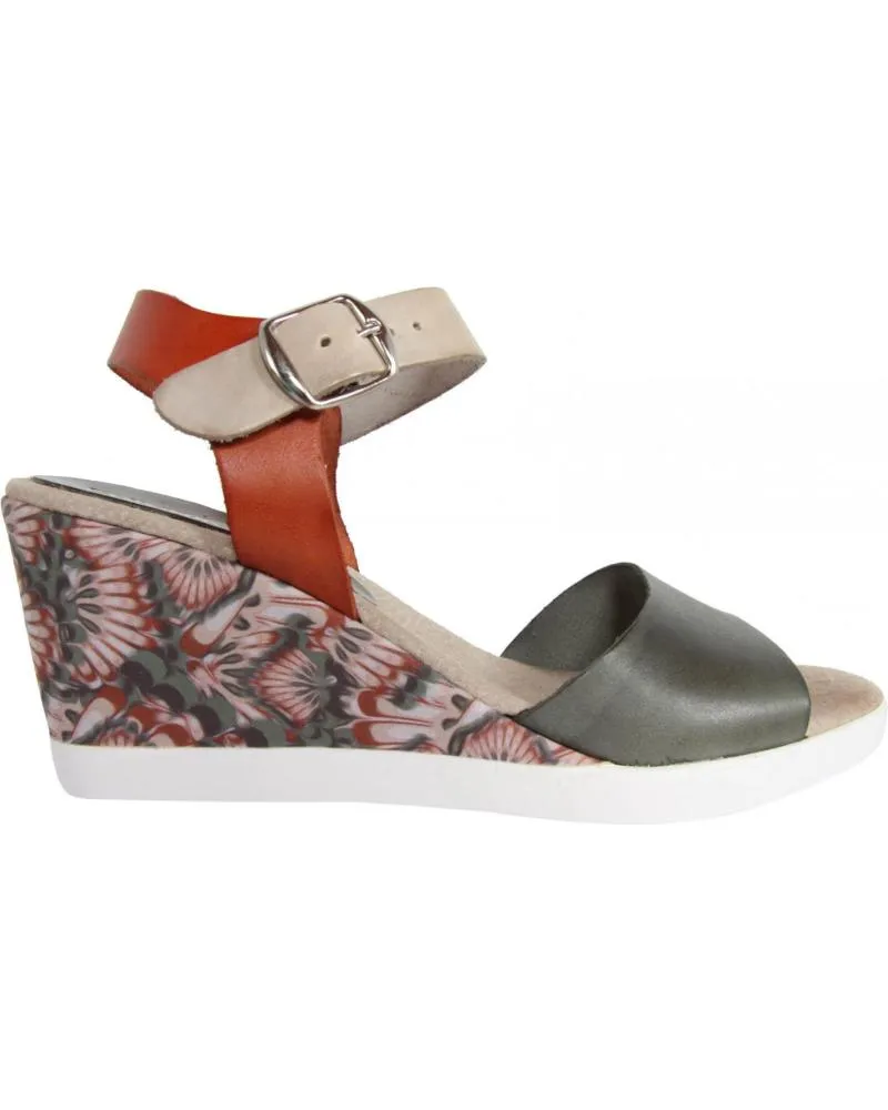 Zapatos de cuña de Mujer CUMBIA 30151 KAKI